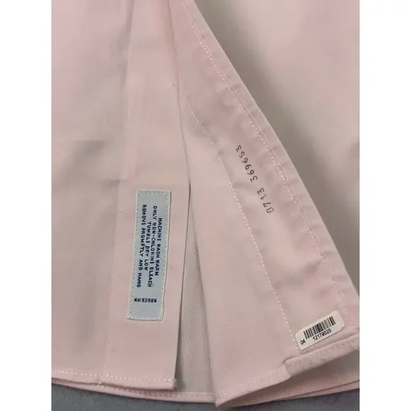 Brooks Brothers Light Pink Supima Cotton Dress Shirt Classic Fit Collar 16-33 - Picture 5 of 10